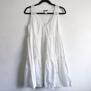 J. Crew white sundress